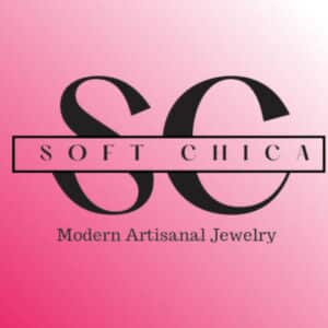 Soft Chica modern artisanal jewelry logo