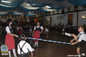 Children performing at Oktoberfest Miami 2025