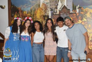 Group at Oktoberfest Miami 2025 celebration.